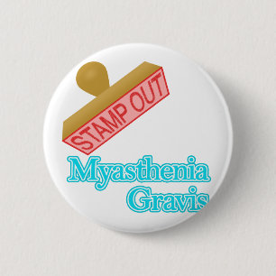 Myasthenia Gravis 6 Cm Round Badge