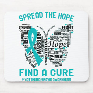 Myasthenia Gravis Awareness Month Ribbon Gifts Mouse Pad