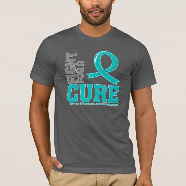 Myasthenia Gravis Fight For A Cure T-Shirt (Front)