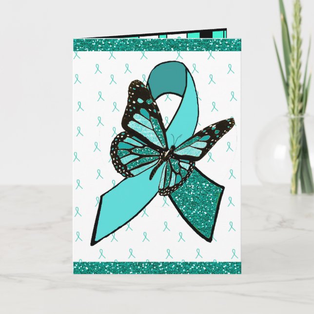 Myasthenia Gravis Greeting Card Support (Front)