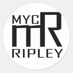 Myc Ripley logo Classic Round Sticker