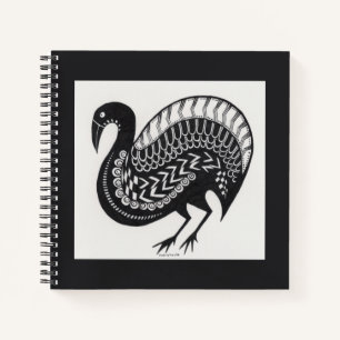 Mycenaean Greek Bird Spiral Notebook