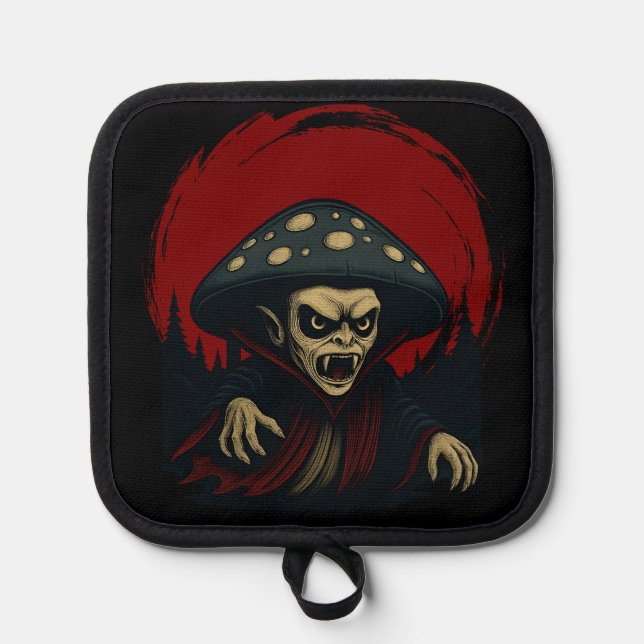 MycoVamp- Bleeding Tooth Fungi Pot Holder (Front)