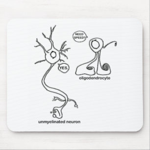 Myelin Pusher Mouse Pad