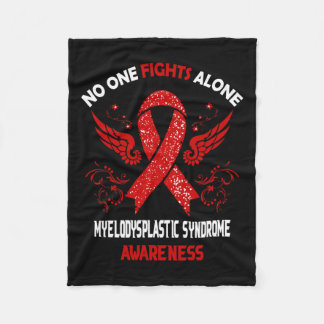Myelodysplastic Syndrome Mds Awareness  Fleece Blanket