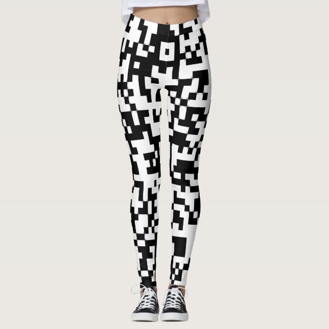 MyG Search QR Code Leggings (Front)