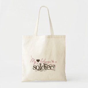 myheartssoldier tote bag