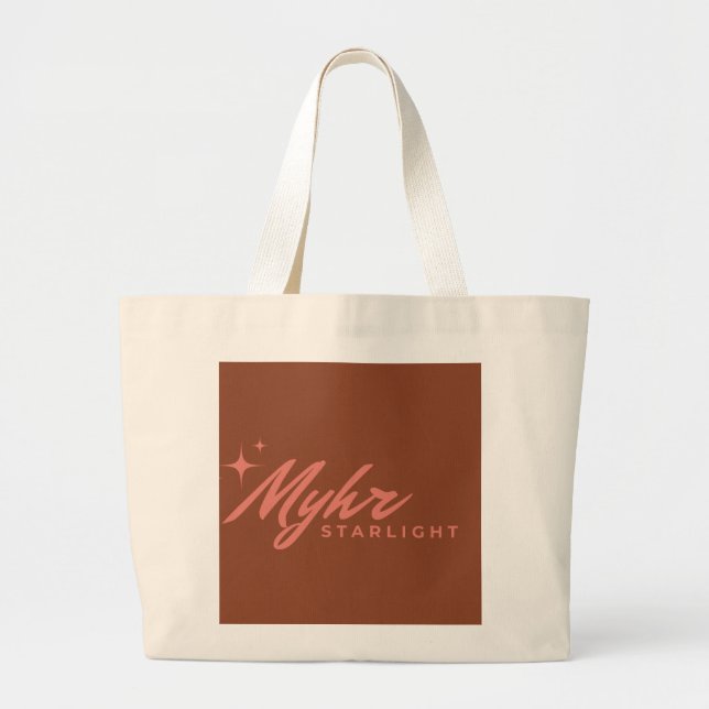 Myhr STARLIGHT Large Tote Bag (Front)