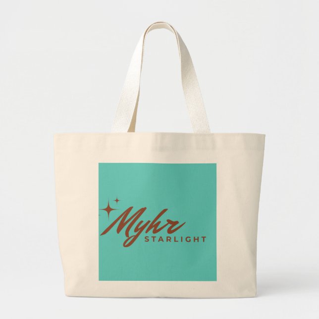 Myhr STARLIGHT Large Tote Bag (Front)