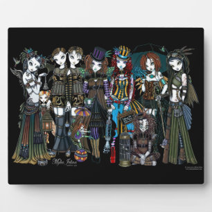 Myka Jelina Steampunk Tribal Fairies Photo Plaque
