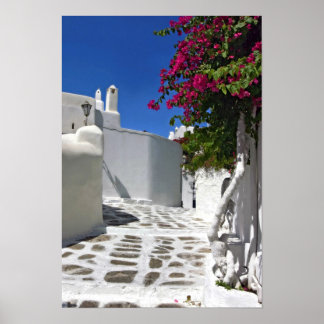 Mykonos Alley Fine Art Print