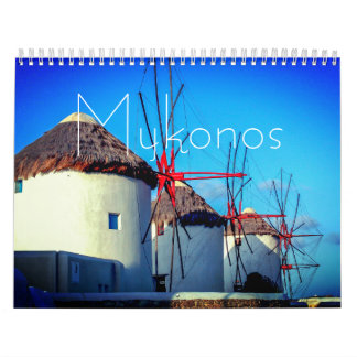 Mykonos Calendar