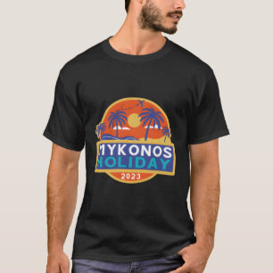 Mykonos Greece 2023 Family Greek Islands T-Shirt