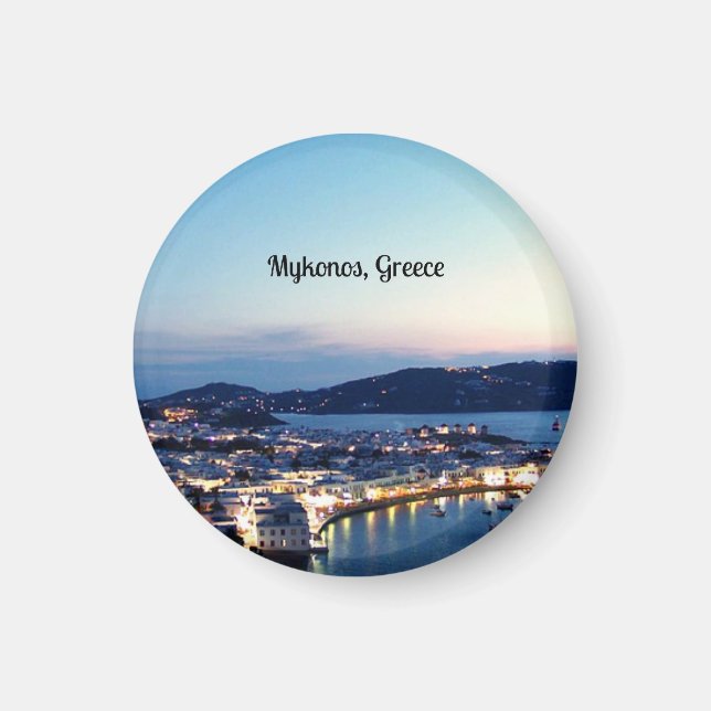 Mykonos, Greece panorama Magnet (Front)