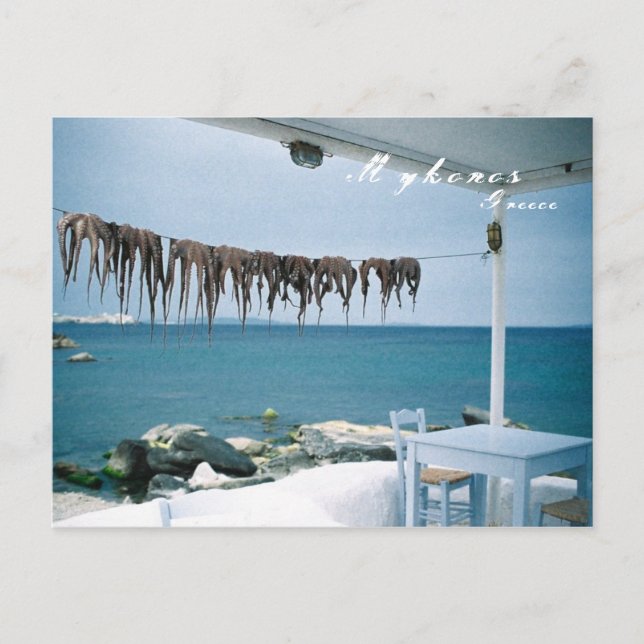 Mykonos, Greece Postcard (Front)
