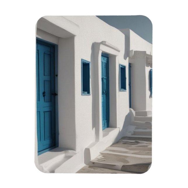 Mykonos Greece Travel  Magnet (Vertical)