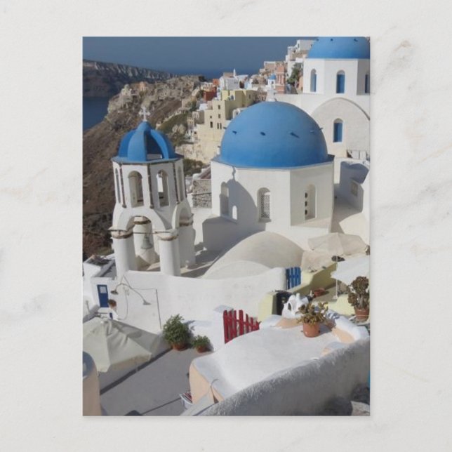 Mykonos Greece Travel Postcard (Front)