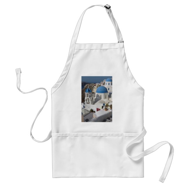 Mykonos Greece Travel Standard Apron (Front)