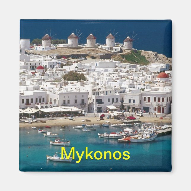 Mykonos magnet (Front)