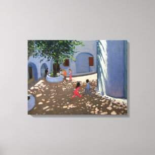 Mykonos monastery canvas print