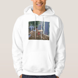 Mykonos monastery hoodie