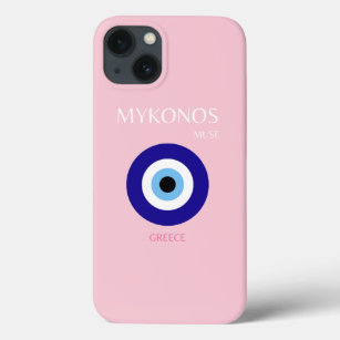 Mykonos Muse, Mykonos, Pink iPhone 13 Case