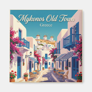 Mykonos Old Town (Chora) Greece Magnet