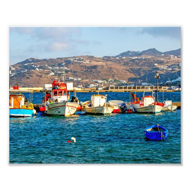 Mykonos Photo Print (Front)