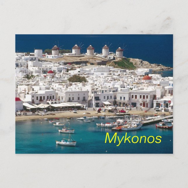 Mykonos postcard (Front)