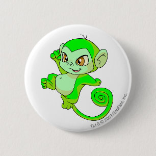 Mynci Glowing 6 Cm Round Badge