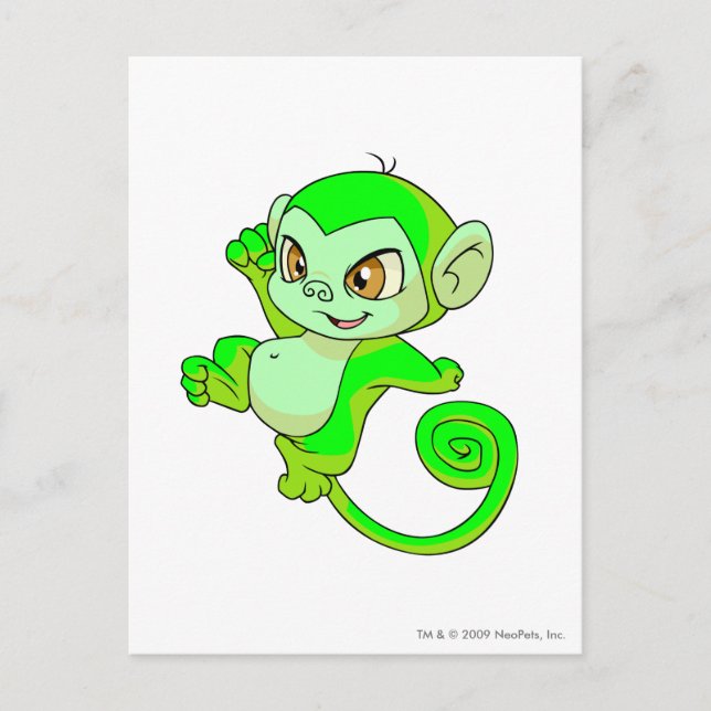Mynci Glowing Postcard (Front)