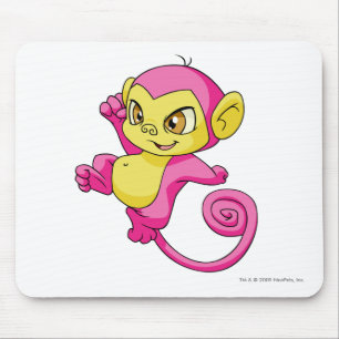 Mynci Pink Mouse Pad