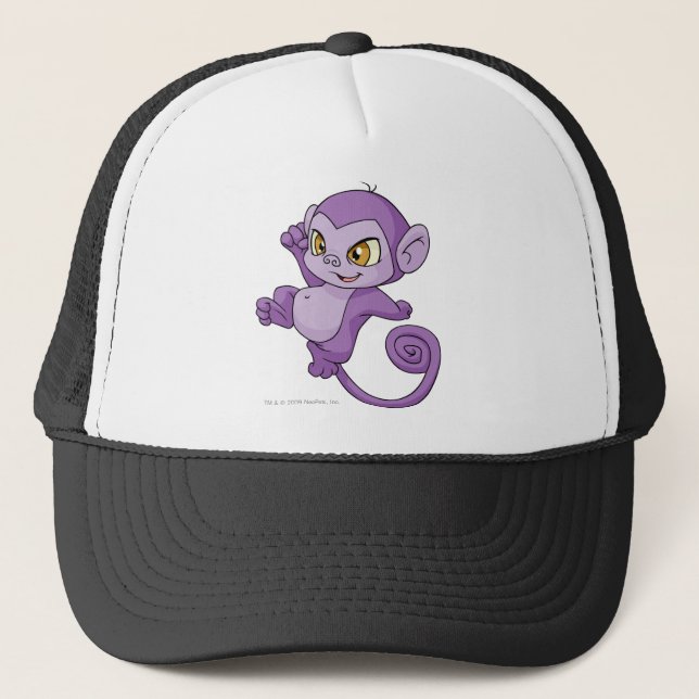 Mynci Purple Trucker Hat (Front)