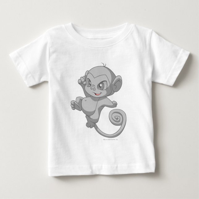 Mynci Silver Baby T-Shirt (Front)