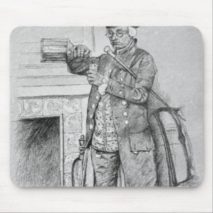 Mynheer's Morning Horn Mouse Pad