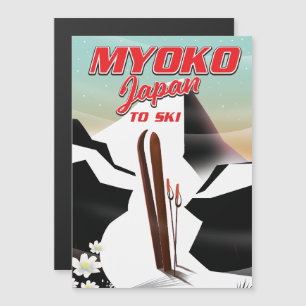 myoko japan ski poster