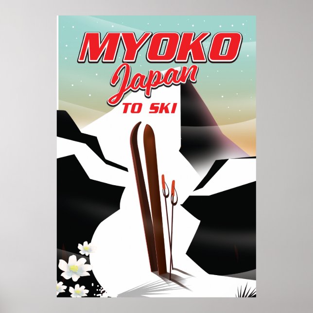 myoko japan ski poster (Front)