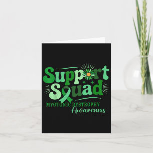Myotonic Dystrophy Awareness Support Squad  Card