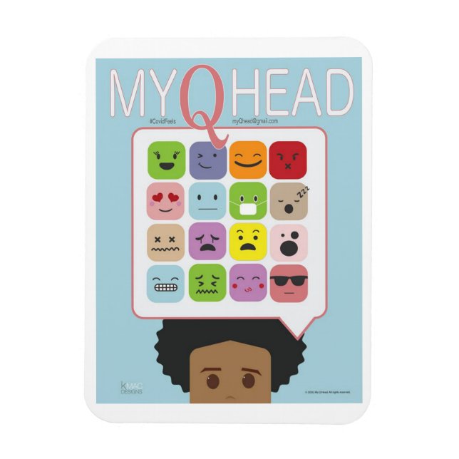 MyQHead Magnet (Vertical)