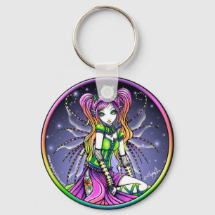 Myra Celestial Rainbow Fairy Keychain