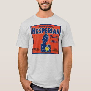 Myron Foster's Hesperian Fruits Apple Crate Labels T-Shirt