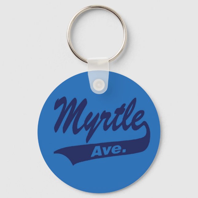 MYRTLE AVE KEYCHAIN (Front)