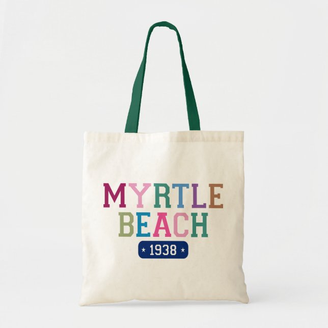 Myrtle Beach 1938 Tote Bag (Front)