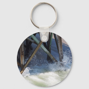 Myrtle Beach Boardwalk Photo Key Ring