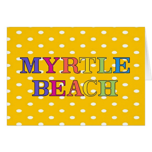 Myrtle Beach Colours (Front Horizontal)