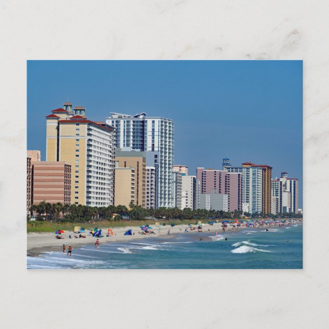 Myrtle Beach Hotels Photo Postcard (Front)