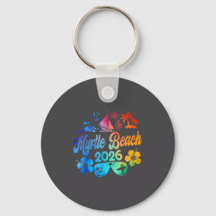 Myrtle Beach South Carolina 2026 Vacation Beach Ti Key Ring