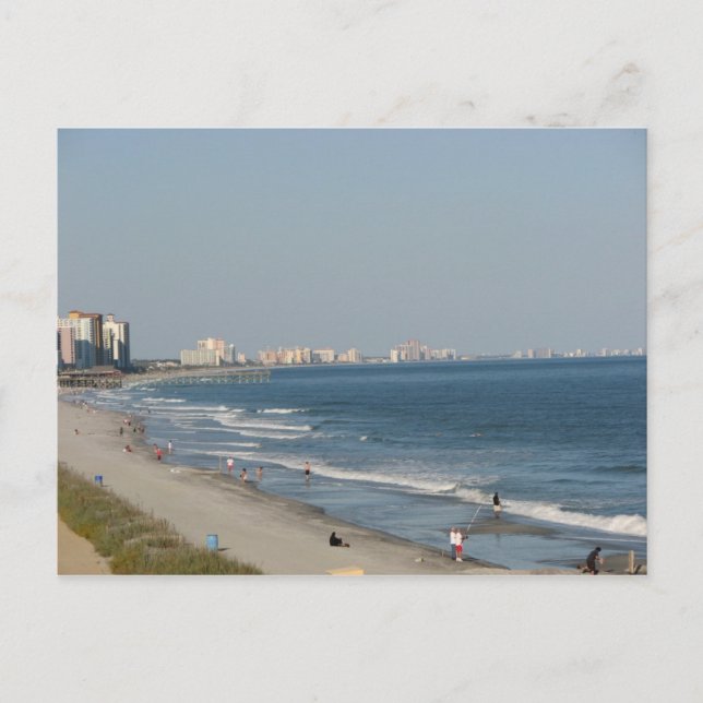Myrtle Beach South Carolina beach Postcard (Front)