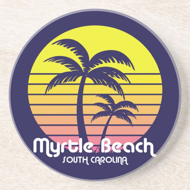Myrtle Beach,South Carolina Coaster (Front)
