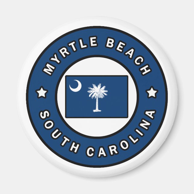 Myrtle Beach South Carolina Magnet (Front)